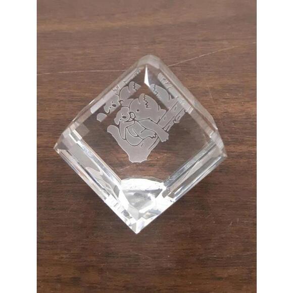 Elegant Aussie Themed 3D Laser Etched Crystal Piece. - Picture 1 of 6